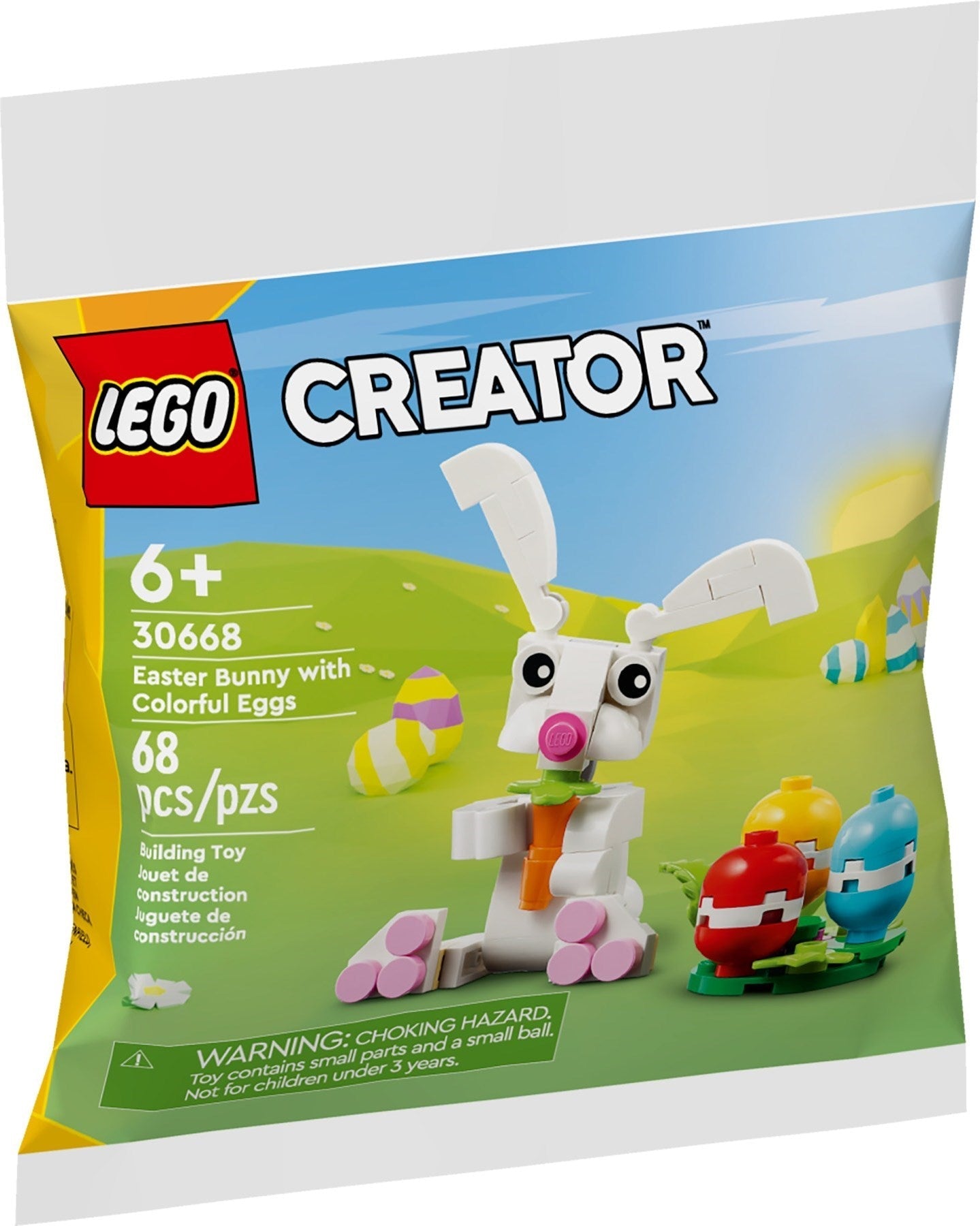 LEGO Creator 30667 Easter Bunny with Colourful Eggs Polybag - SuperSaverAU - view 2