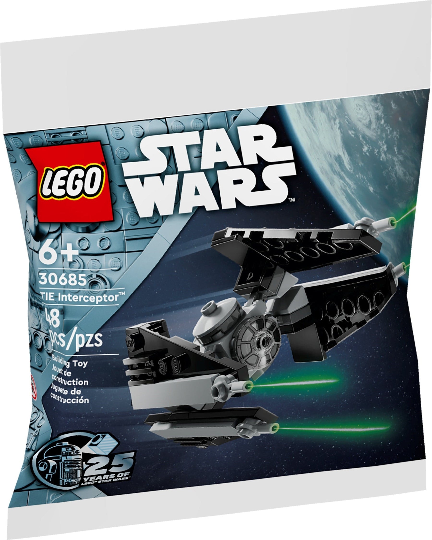 LEGO Star Wars 30685 TIE Interceptor Polybag - Hard to Find - SuperSaverAU - view 1