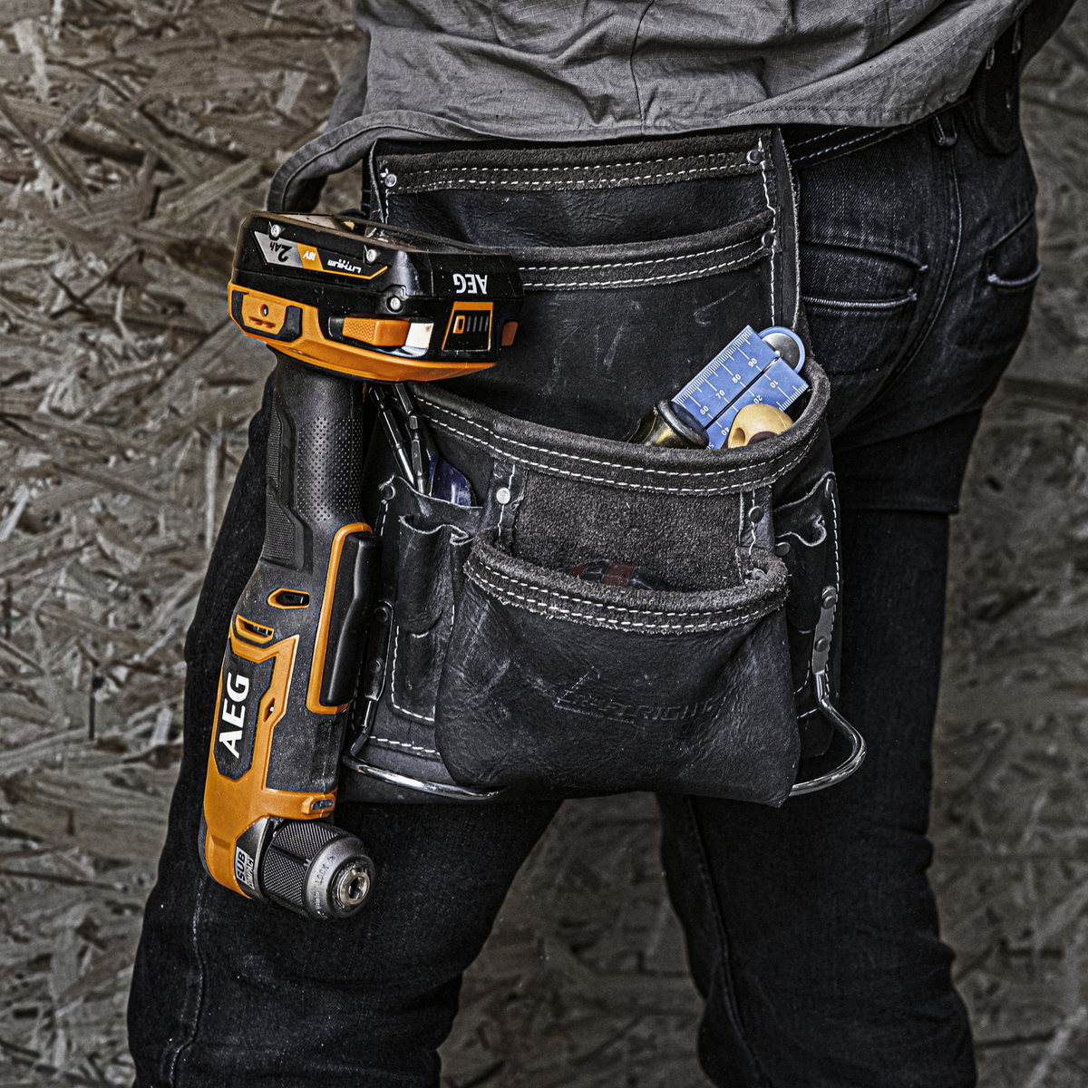 AEG 18V Brushless Right Angle Drill - 90mm - Skin Only - Compact Design - SuperSaverAU - view 3