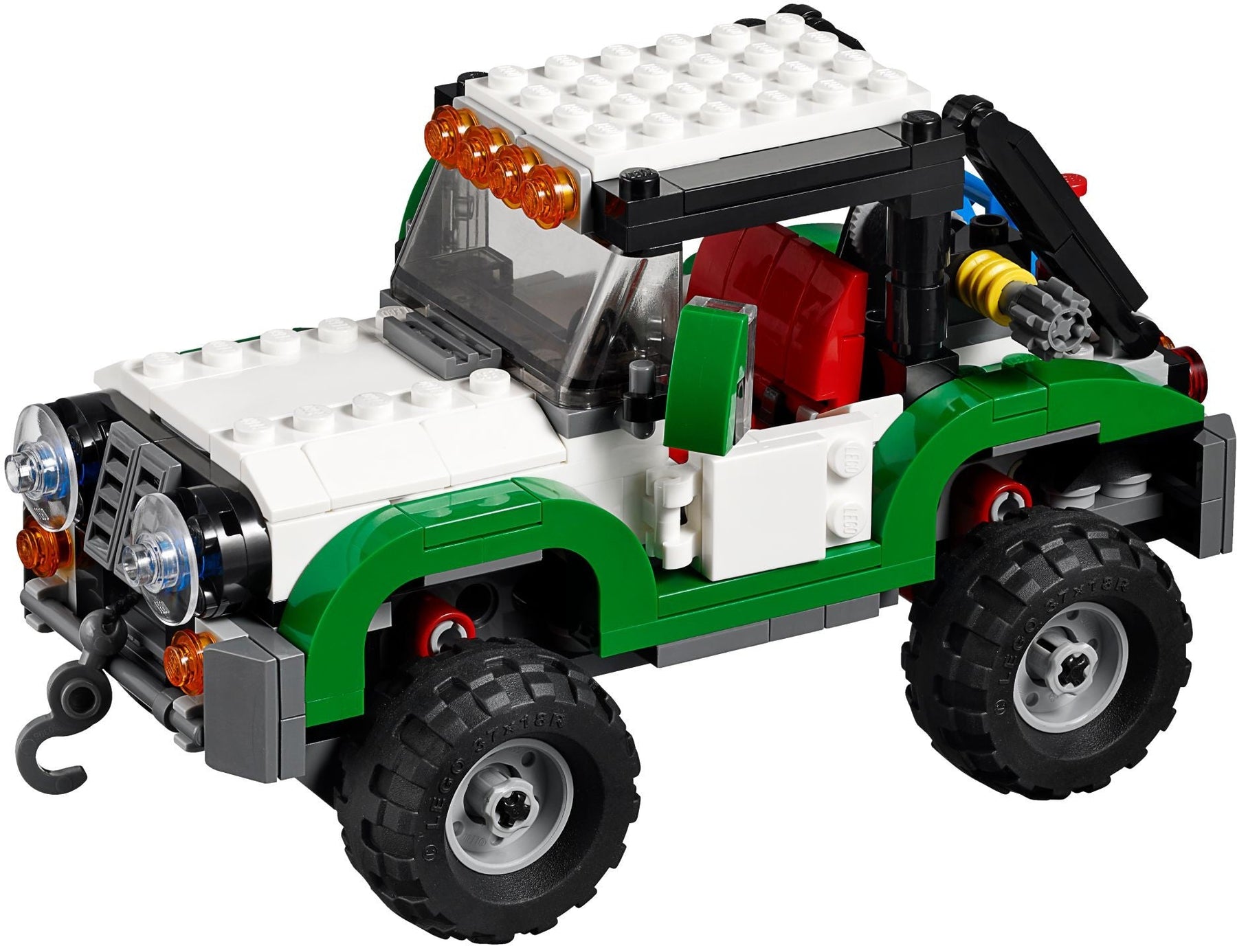 LEGO 31037 3-in-1 Adventure Vehicles: Offroader, Hovercraft, Helicopter - SuperSaverAU - view 5