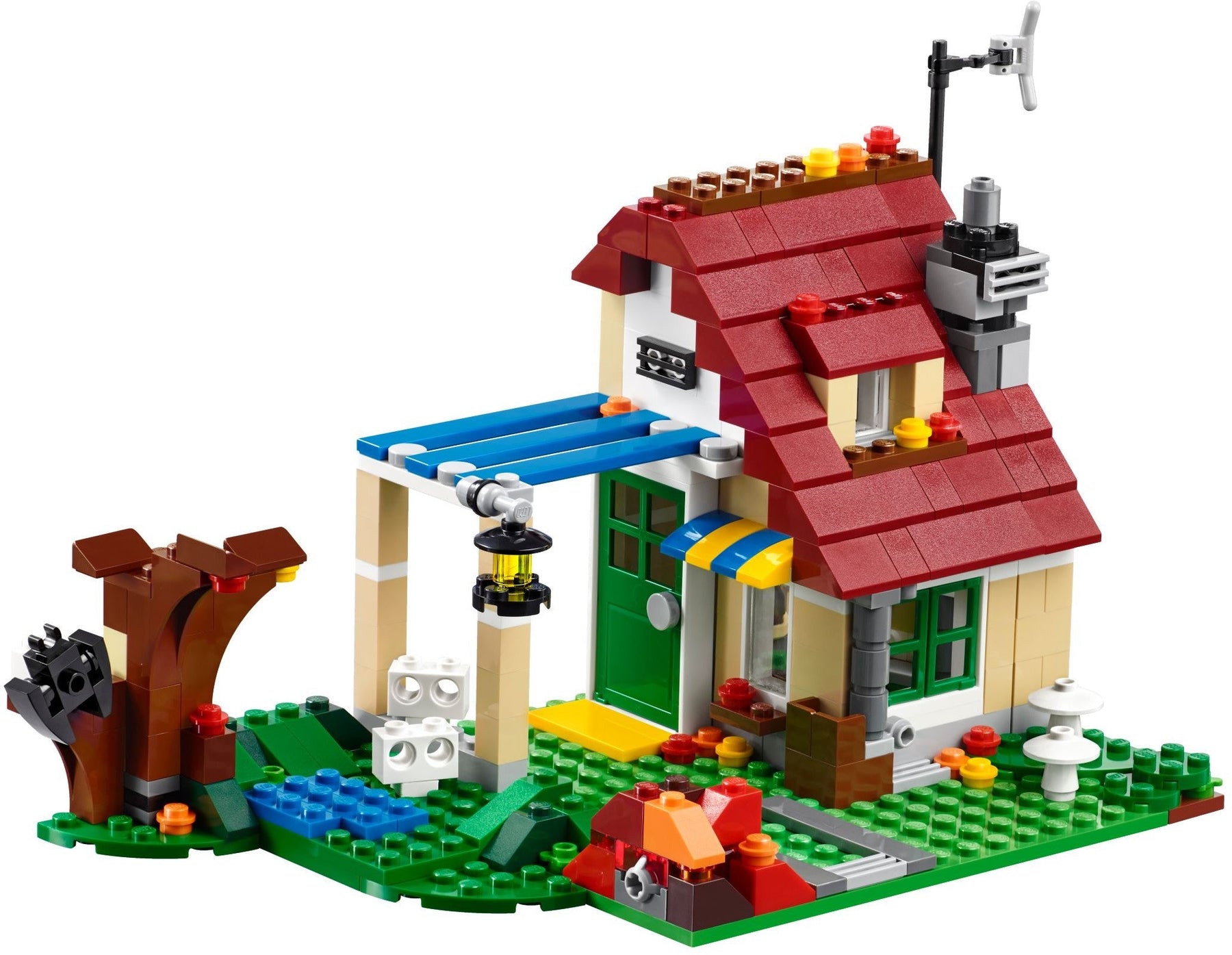 LEGO 31038 Changing Seasons: 3-in-1 Summer, Autumn & Winter Cottage - SuperSaverAU - view 3
