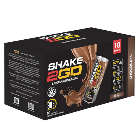 Shake 2 Go Chocolate Protein Shake 10 x 350ml
