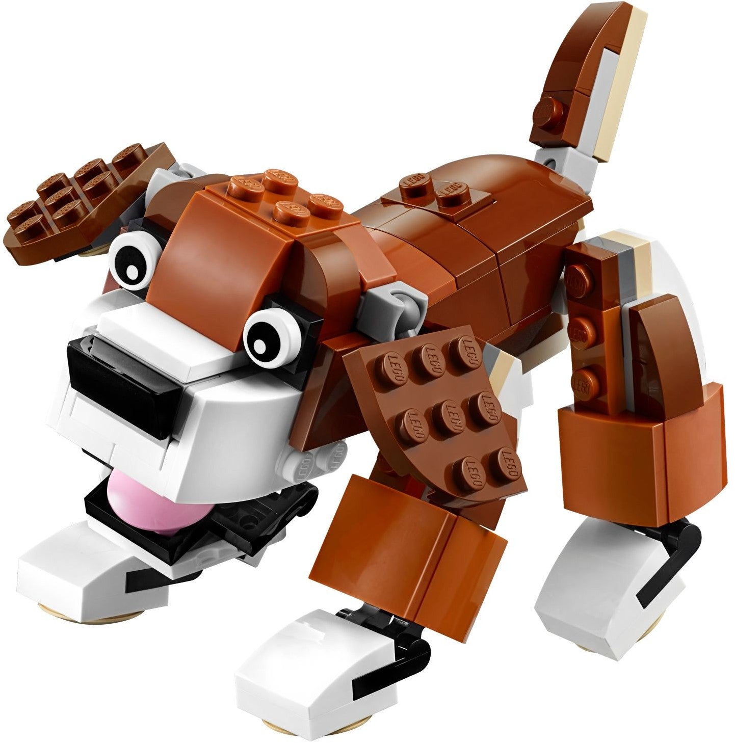 LEGO 31044 Creator 3-in-1 Park Animals: Dog, Duck & Squirrel Building Set - SuperSaverAU - view 2