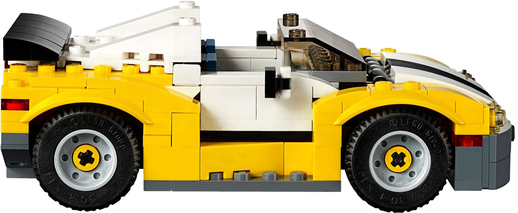 LEGO 31046 3-in-1 Fast Car, Truck & Skid Loader Building Set - SuperSaverAU - view 5