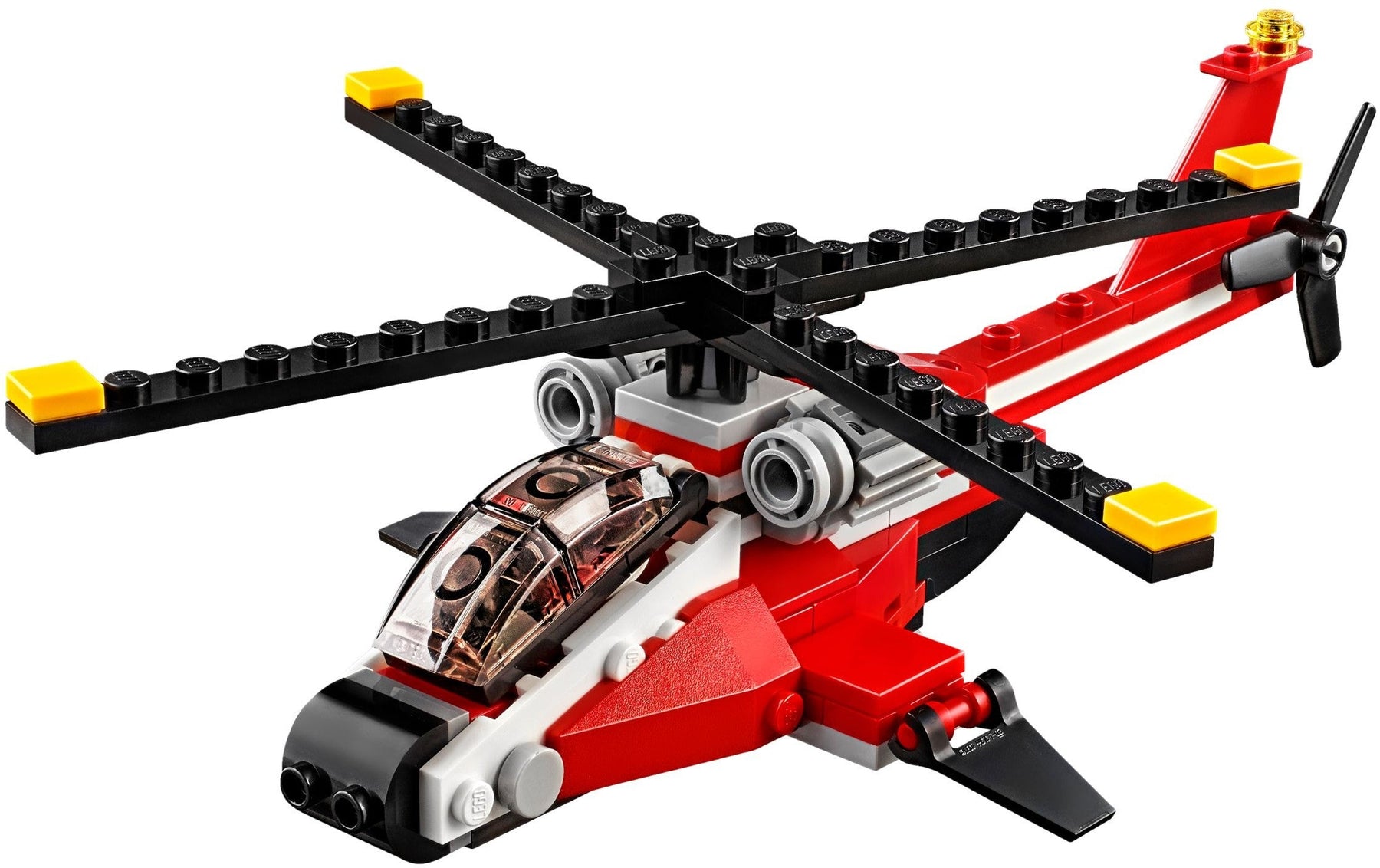 LEGO 31057 Air Blazer 3-in-1 Helicopter, Seaplane, Catamaran - SuperSaverAU - view 2