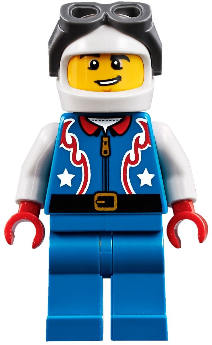 LEGO 31076 Daredevil Stunt Plane: 3-in-1 Biplane, Rocket Car & Boat - SuperSaverAU - view 5
