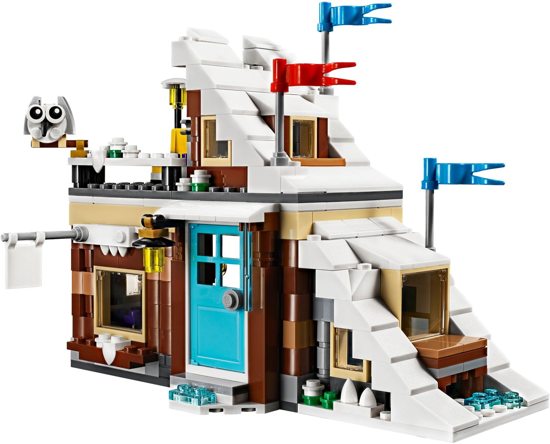 LEGO 31080 Modular Winter Vacation: Ski Cabin 3-in-1 Set - SuperSaverAU - view 7
