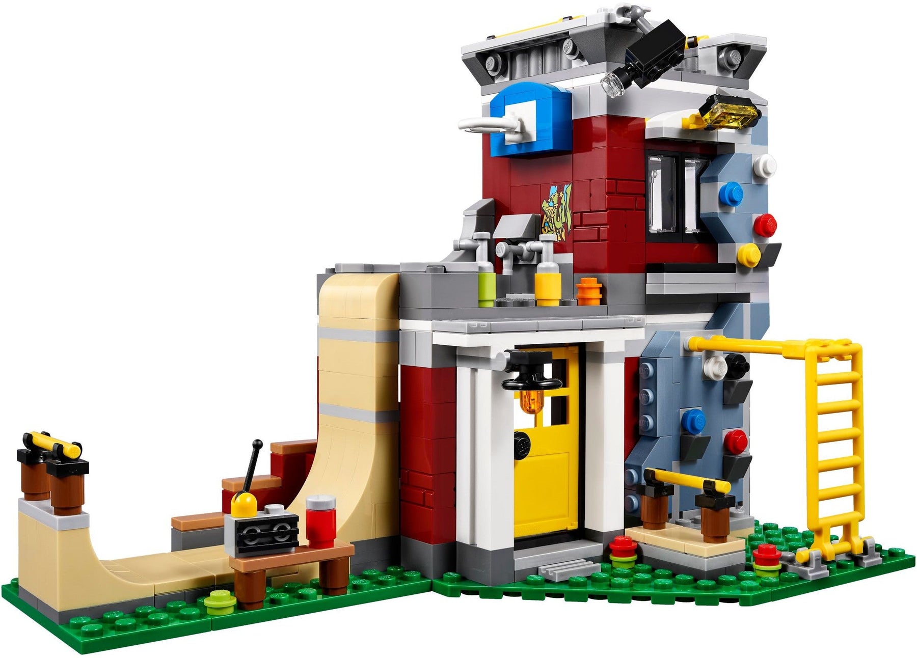 LEGO 31081 Modular Skate House 3-in-1 Building Toy Set - SuperSaverAU - view 5