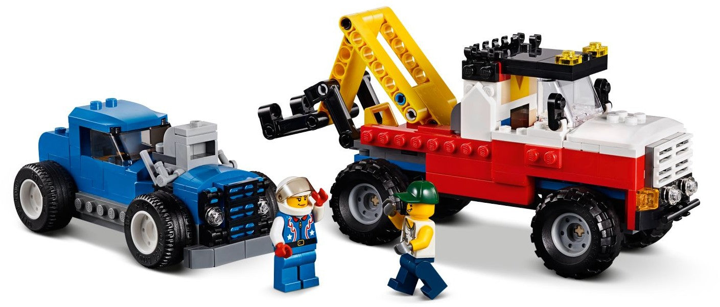 LEGO 31085 Mobile Stunt Show: Monster Truck & Hot Rod 3in1 - SuperSaverAU - view 3