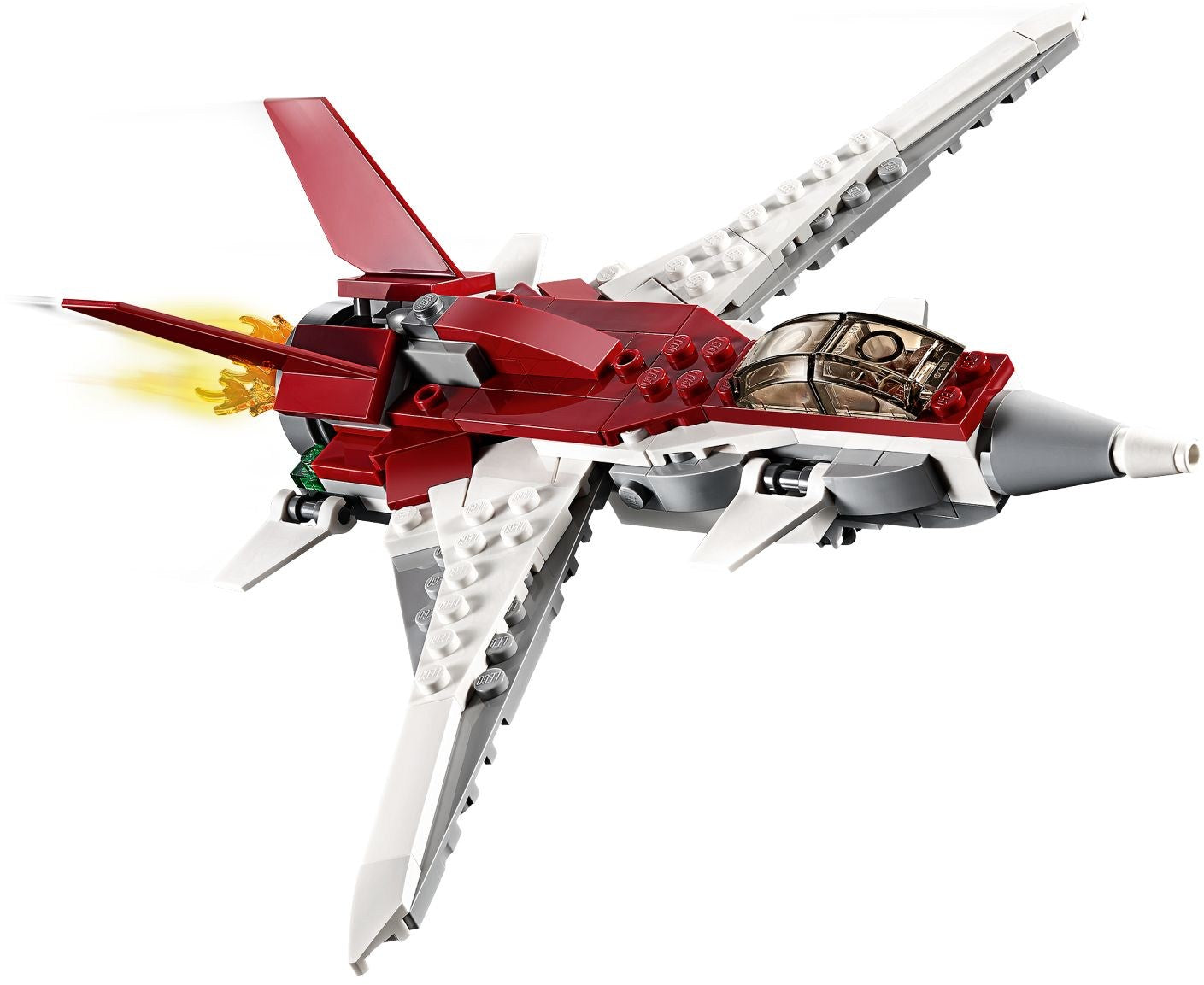 LEGO 31086 Futuristic Flyer: Spaceship & Robot 3in1 Set - SuperSaverAU - view 2