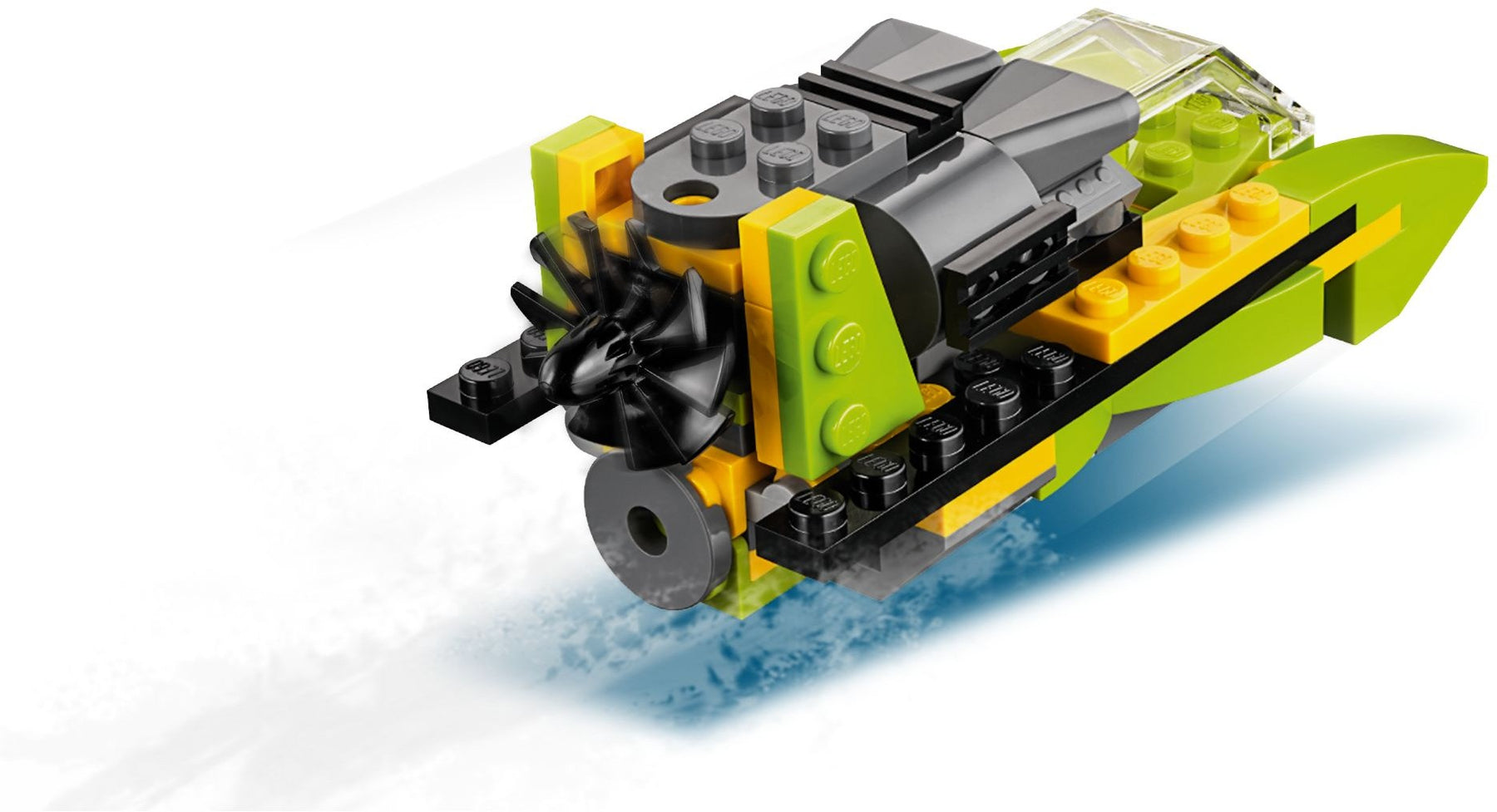 LEGO 31092 Creator 3in1 Helicopter, Boat & Glider Plane - SuperSaverAU - view 3