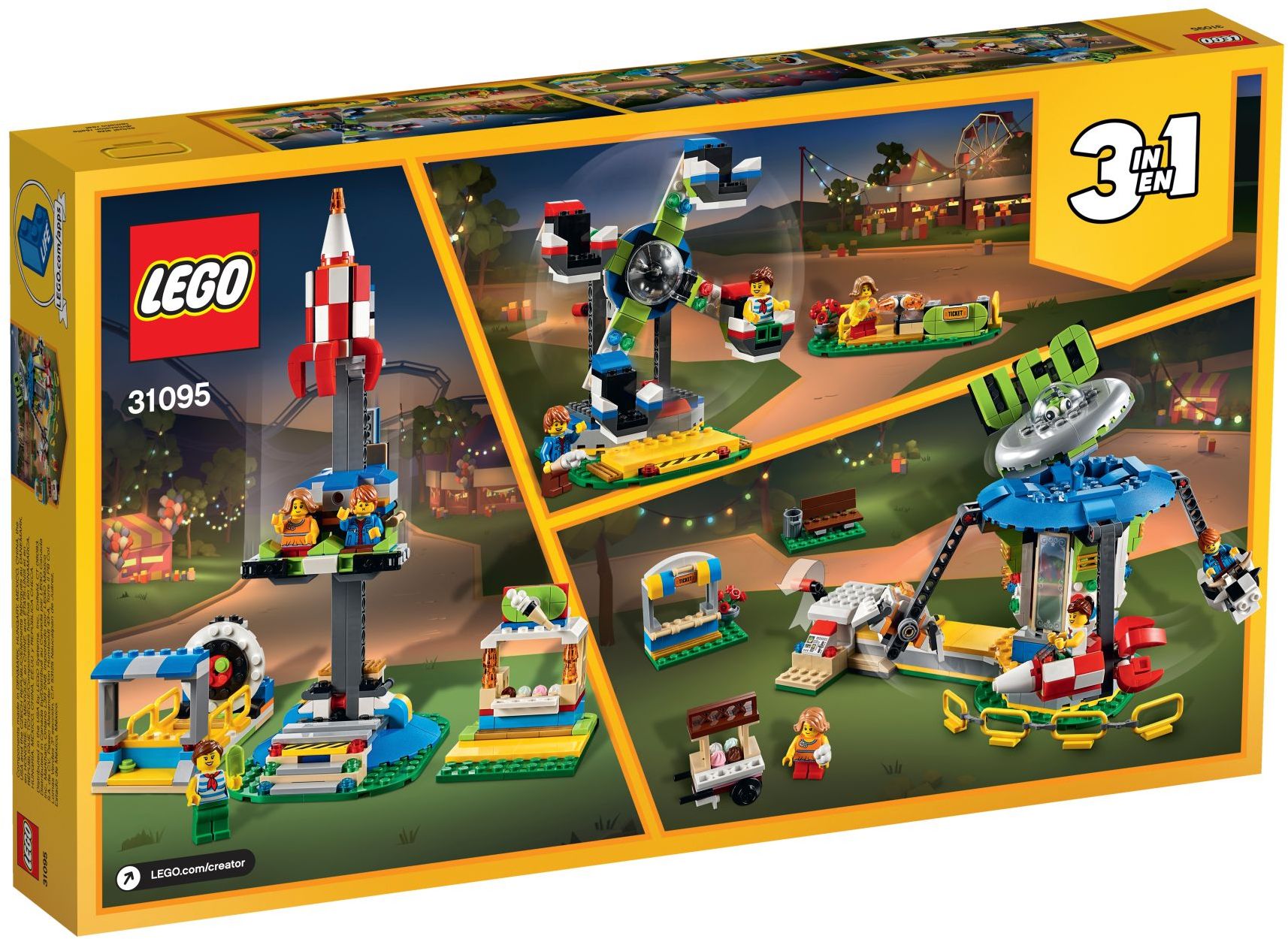 LEGO 31095 Creator Fairground Carousel- Auzzi Store