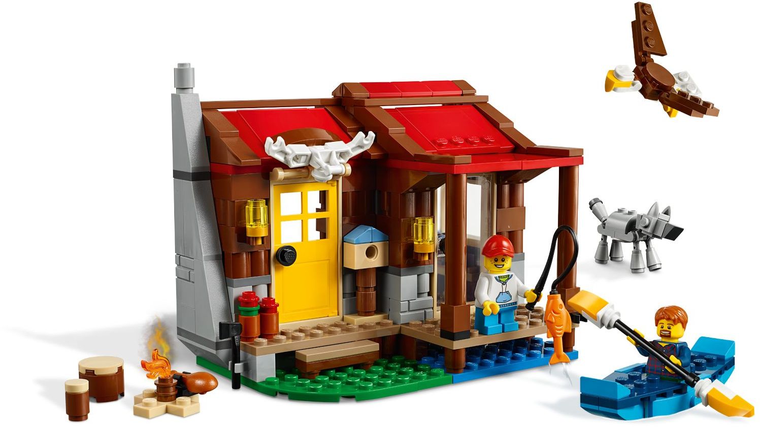 LEGO 31098 Outback Cabin | 3-in-1 Creator Set - SuperSaverAU - view 2