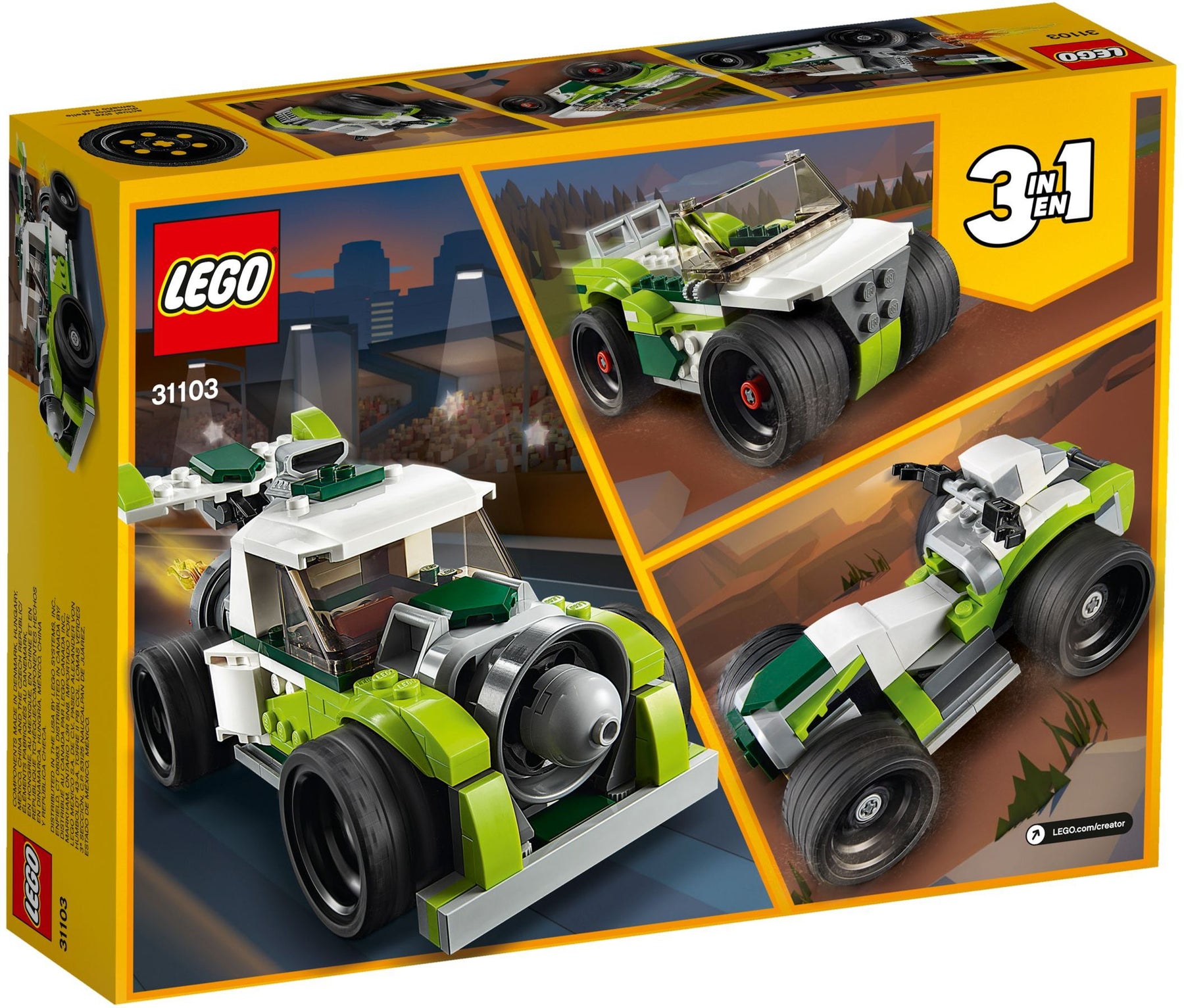 LEGO Creator Series 31103: Rocket Truck- Auzzi Store