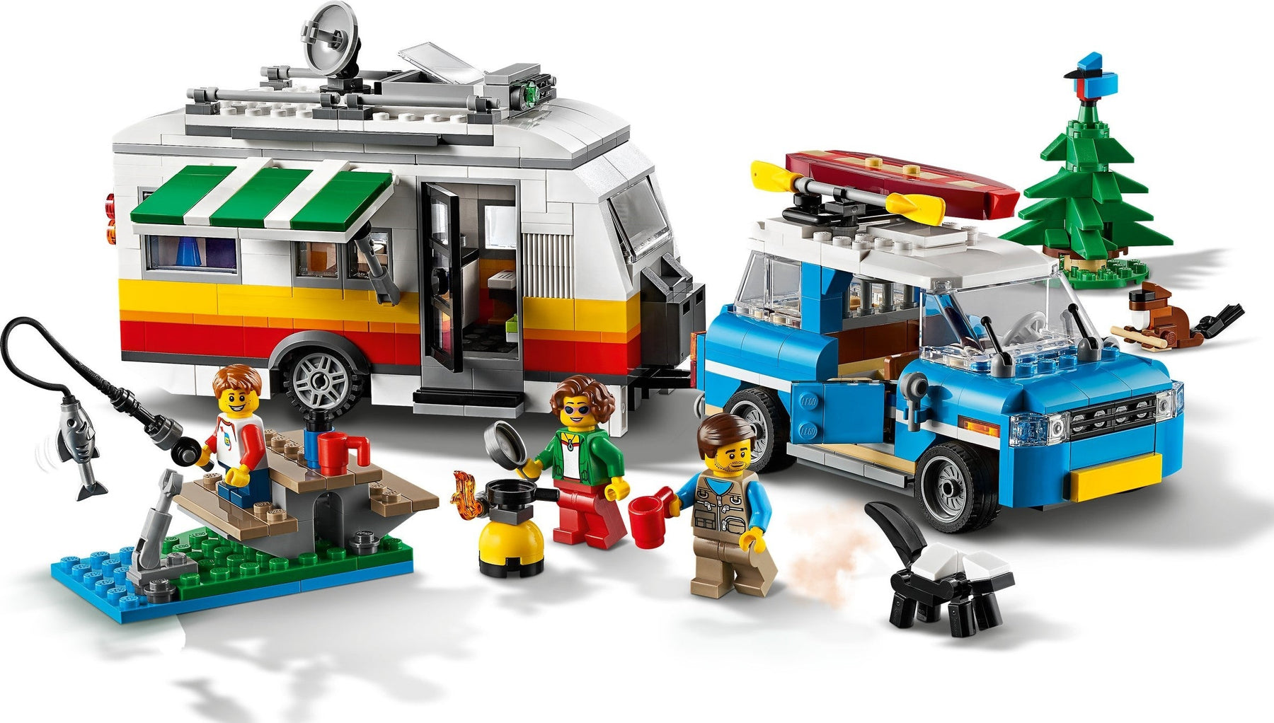 Lego 31108 Creator 3 in 1 Caravan Family Holiday- Auzzi Store