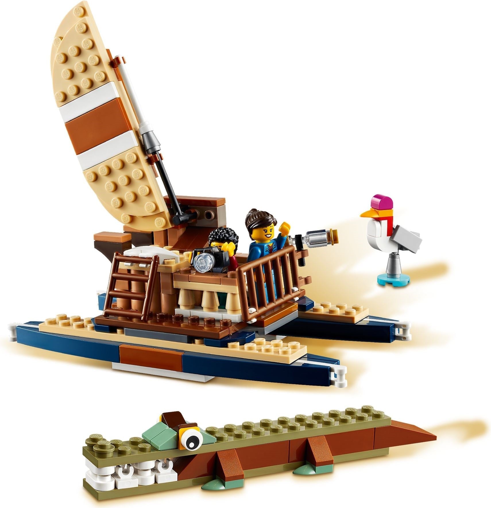 LEGO Creator 31116 Safari Wildfire Tree House- Auzzi Store