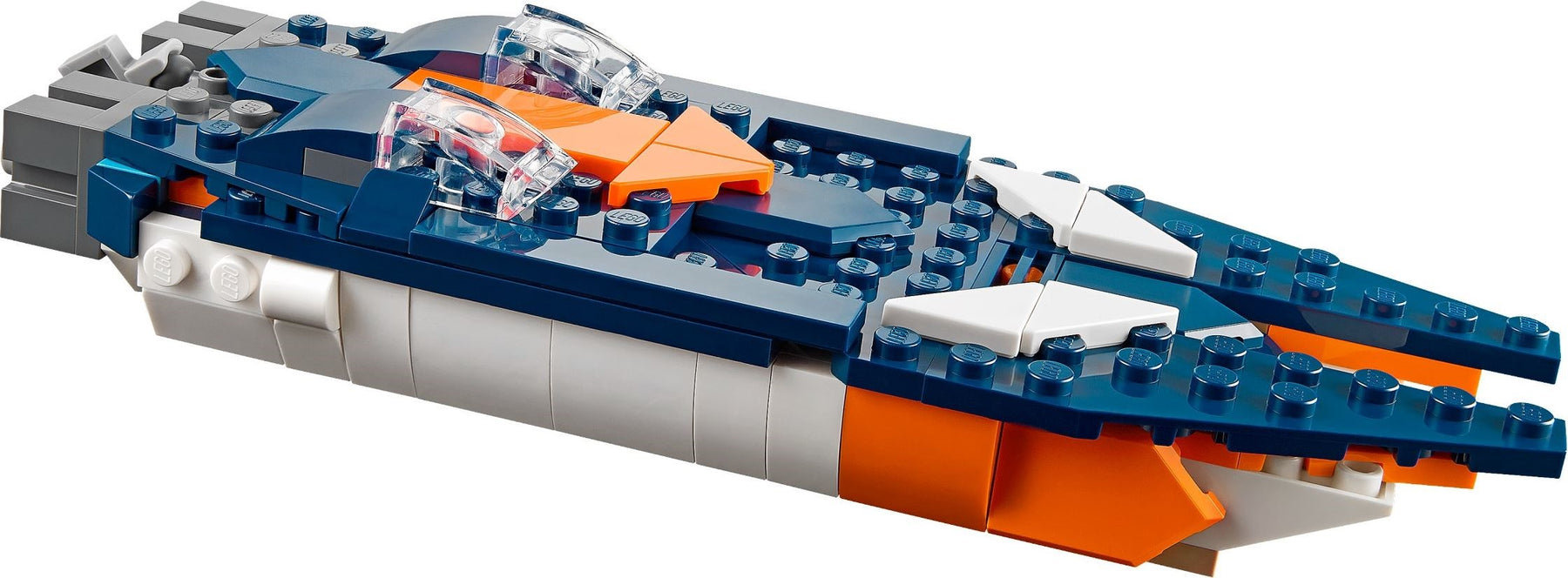 LEGO 31126 Supersonic-Jet 3-in-1 Plane, Helicopter, Boat - SuperSaverAU - view 7
