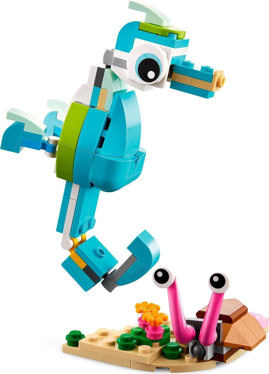 LEGO Creator 3-in-1 31128 Dolphin and Turtle- Auzzi Store