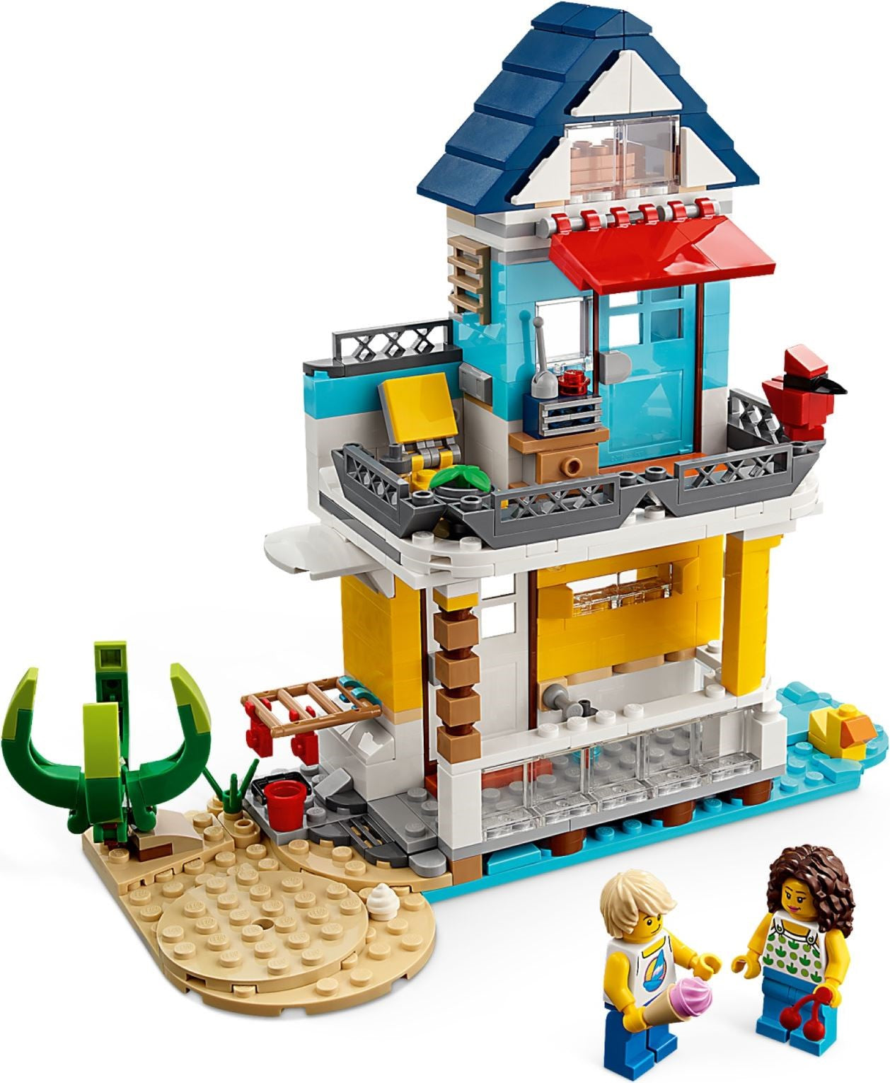 LEGO Creator 31138 3-in-1 Beach Camper Van - SuperSaverAU - view 5