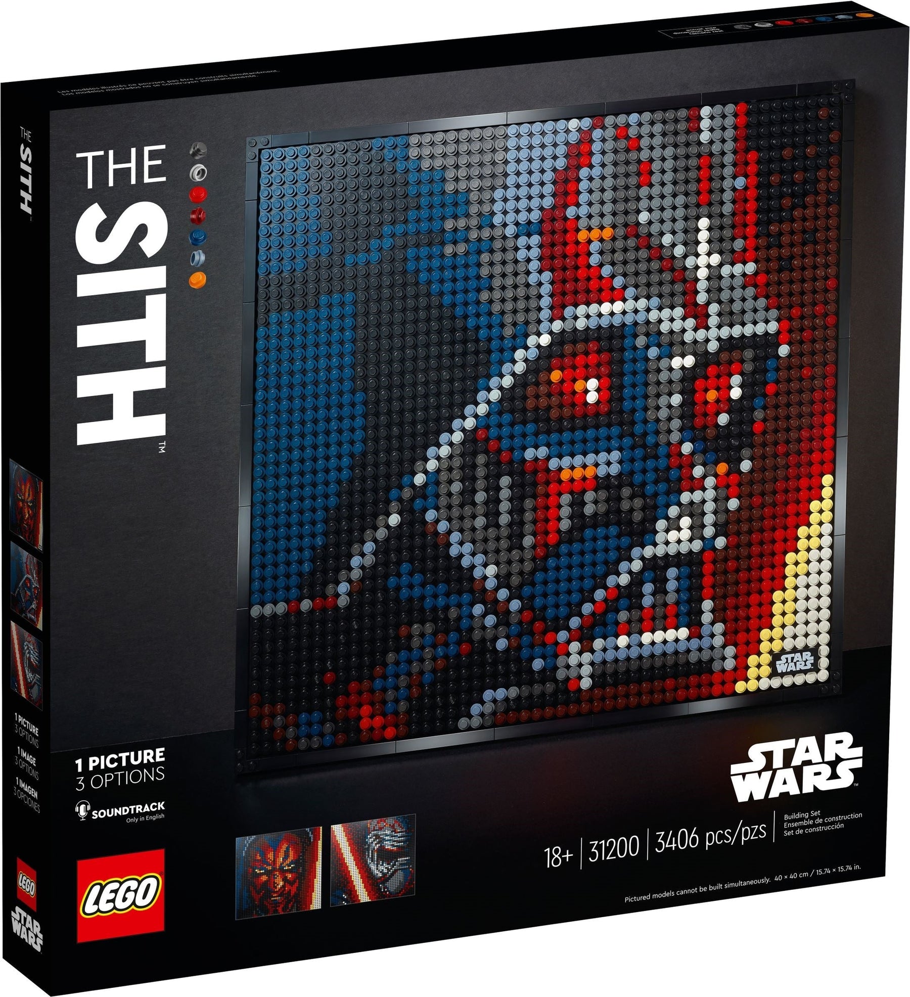 LEGO 31200 Star Wars The Sith Art Set - SuperSaverAU - view 1