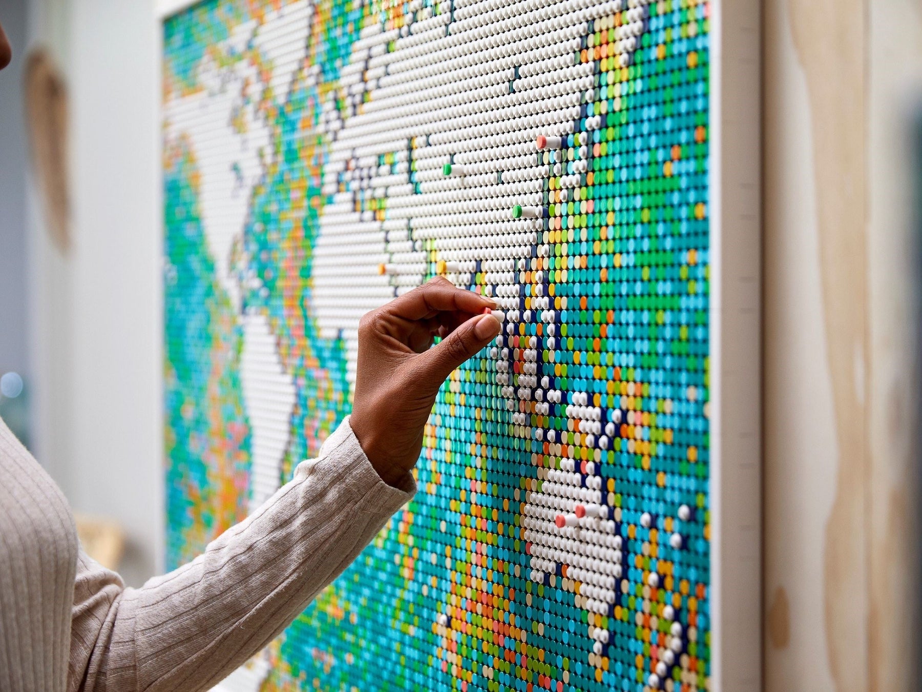 LEGO 31203 World Map - Largest LEGO Set Ever! - SuperSaverAU - view 7
