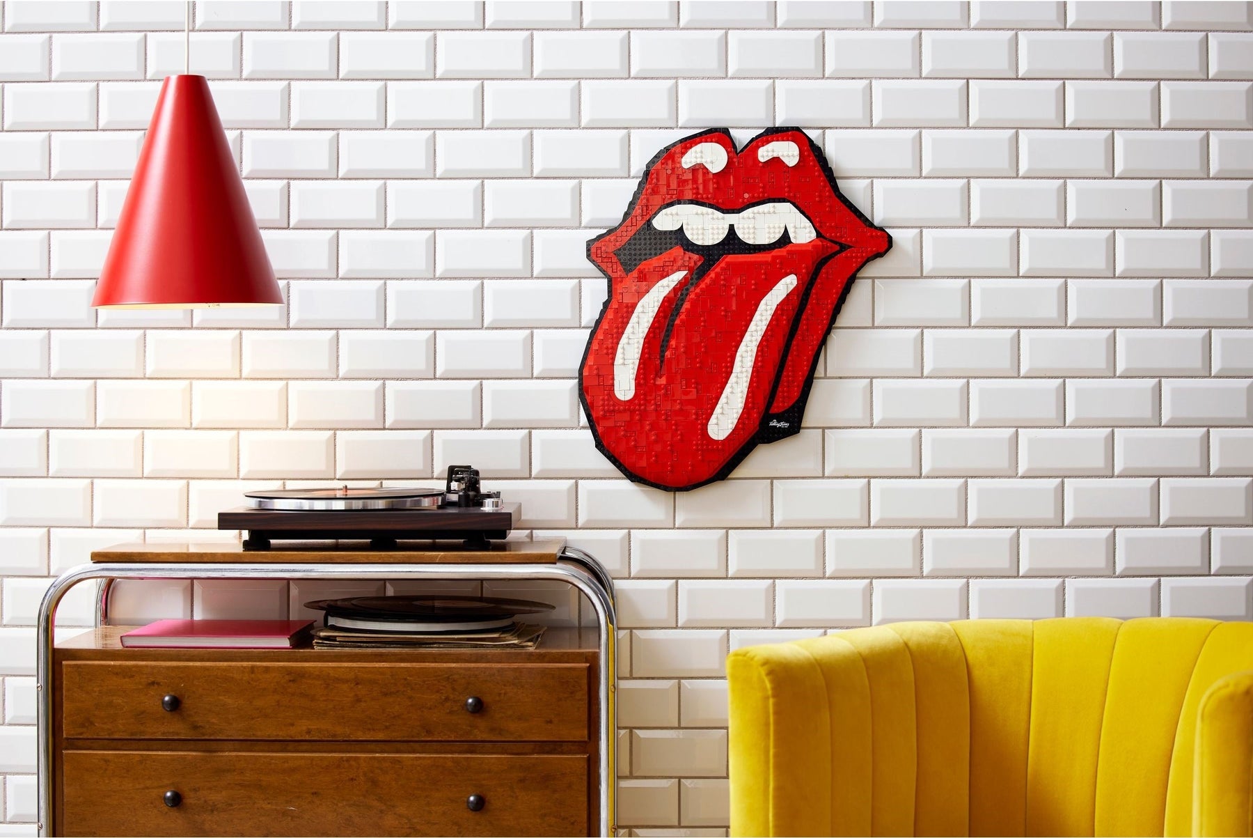 LEGO 31206 Rolling Stones Logo Art Set - SuperSaverAU - view 4