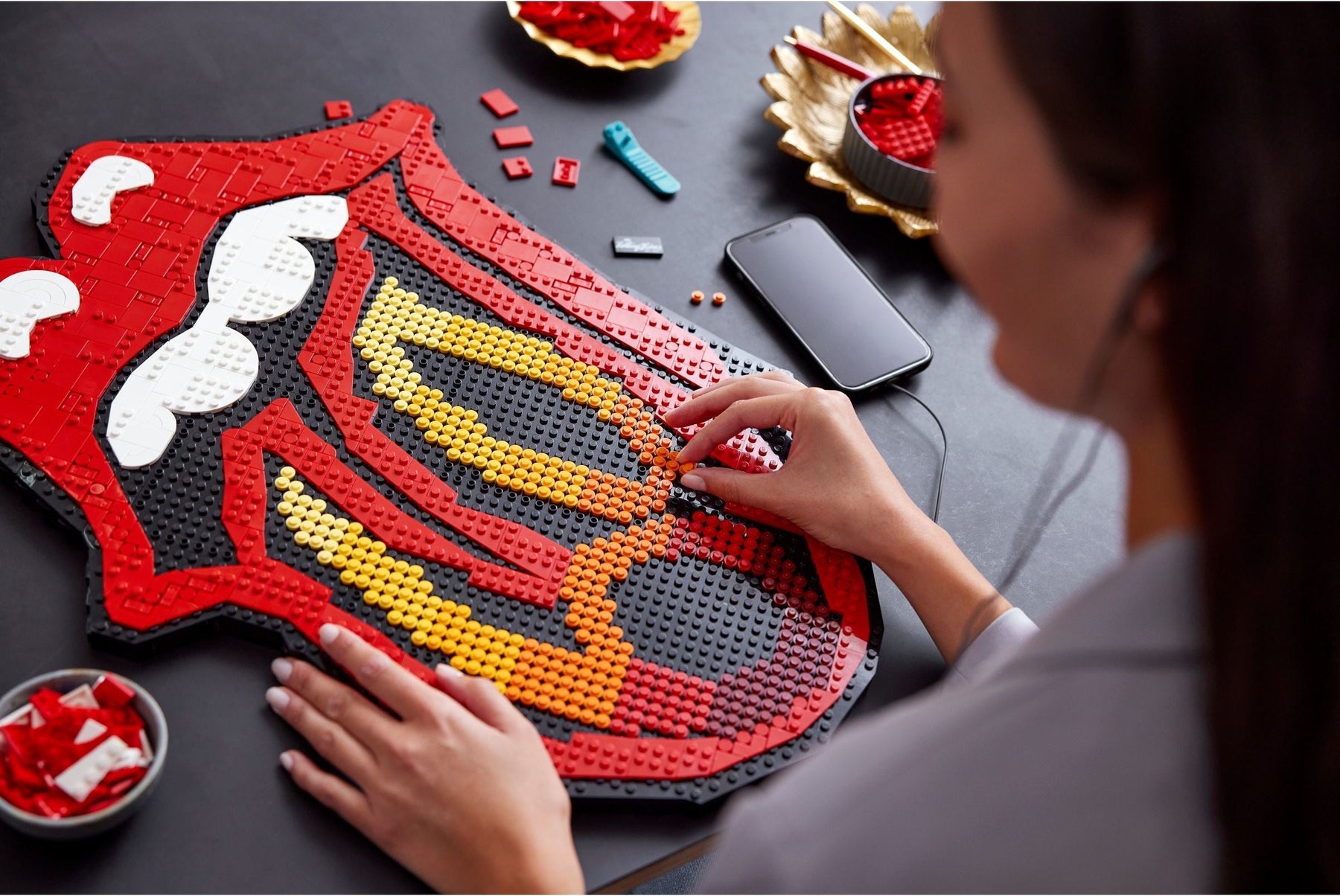 LEGO 31206 Rolling Stones Logo Art Set - SuperSaverAU - view 7