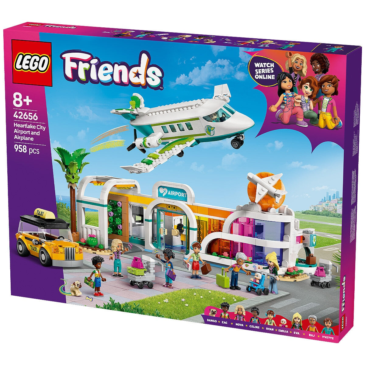 LEGO Friends Heartlake City Airport and Airplane Building Kit Playset 42656 - SuperSaverAU - view 8