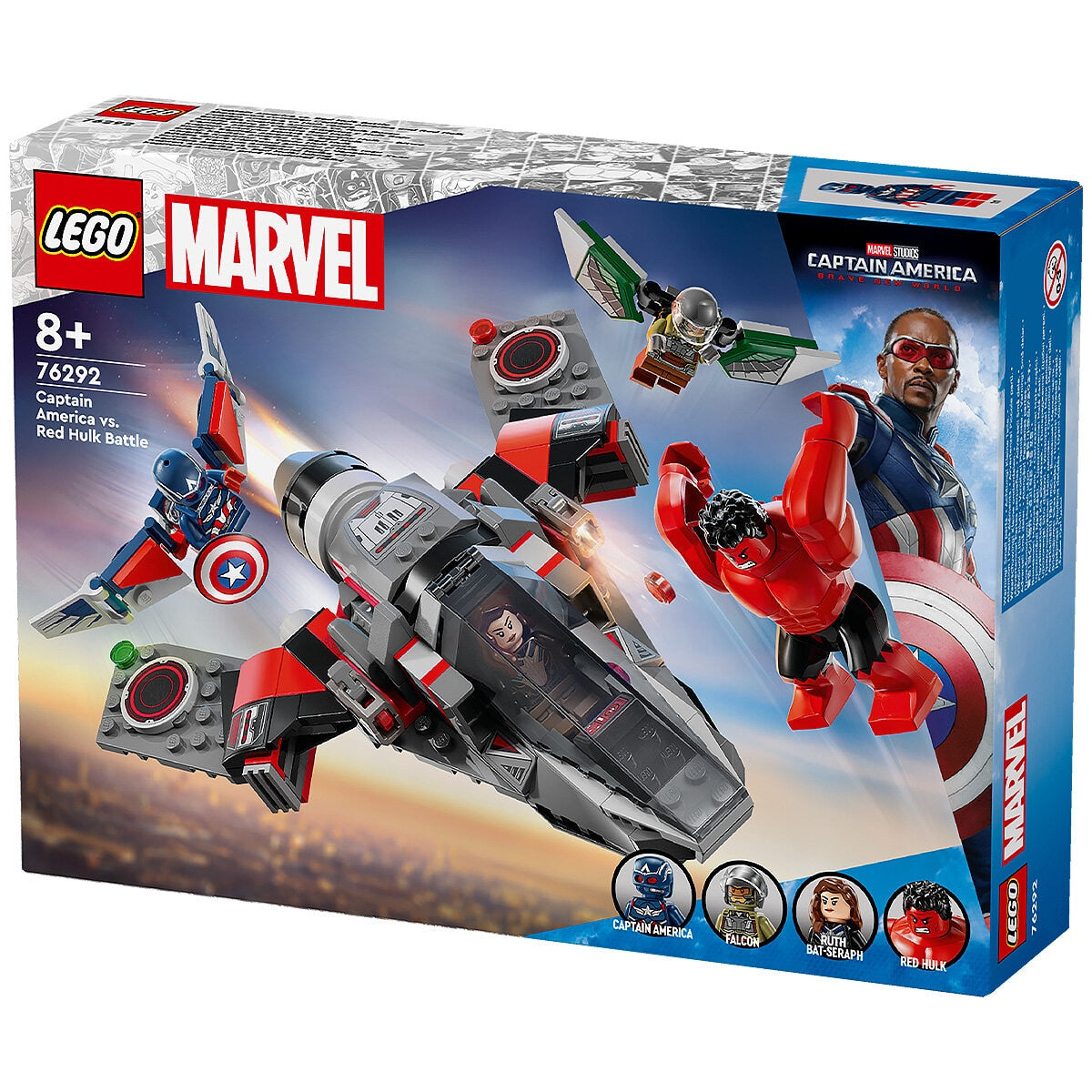 LEGO Marvel Captain America Vs Red Hulk Battle 76292 - SuperSaverAU - view 9