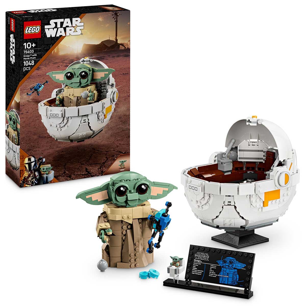 LEGO Star Wars Grogu With Hover Pram 75403 - SuperSaverAU - view 1