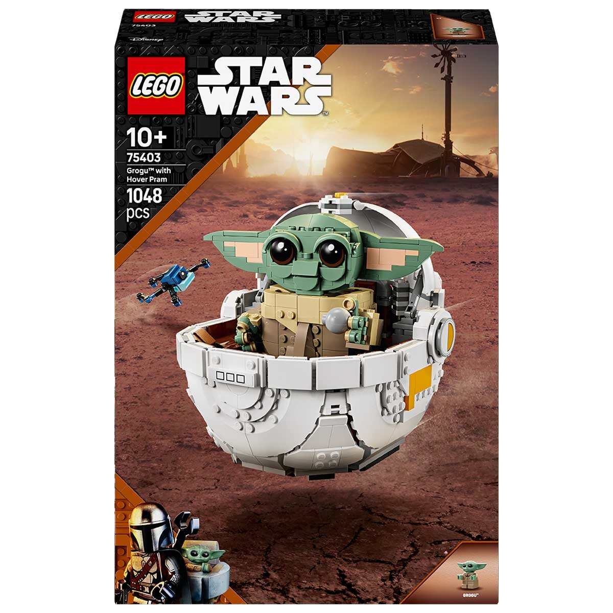 LEGO Star Wars Grogu With Hover Pram 75403 - SuperSaverAU - view 7
