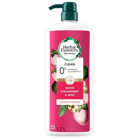Herbal Essences Bio: Renew White Strawberry And Mint Conditioner 1.2L - SuperSaverAU - view 1