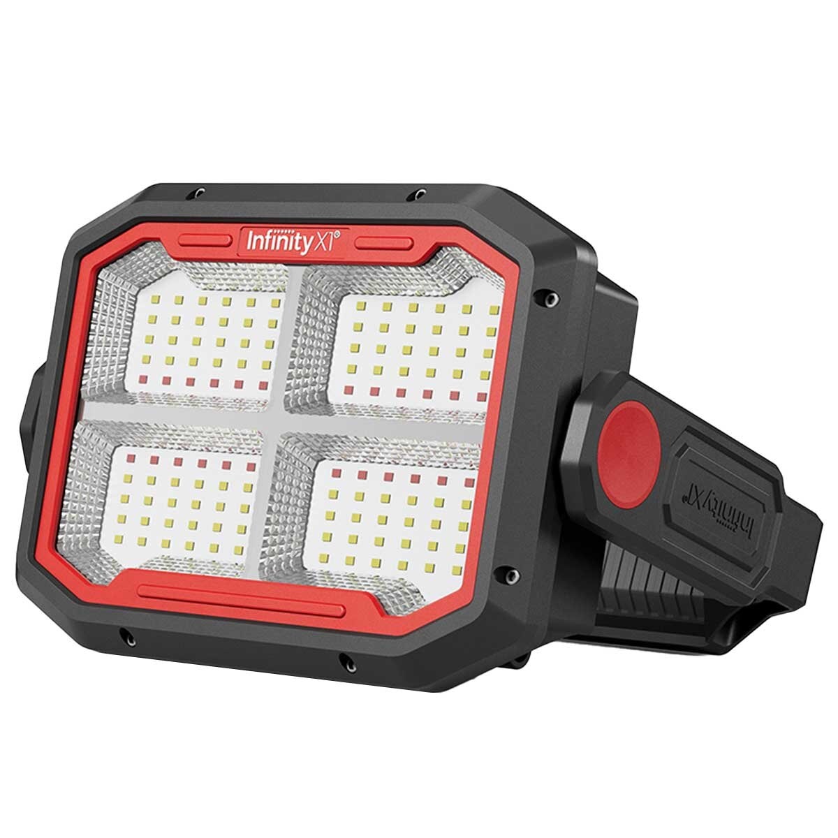 Infinity X1 Dual Powered Solar Work Light 3000 Lumen with Adjustable Kelvin Settings, Dual Charging, Magnet Handle, and Foldable Hook - SuperSaverAU - view 4