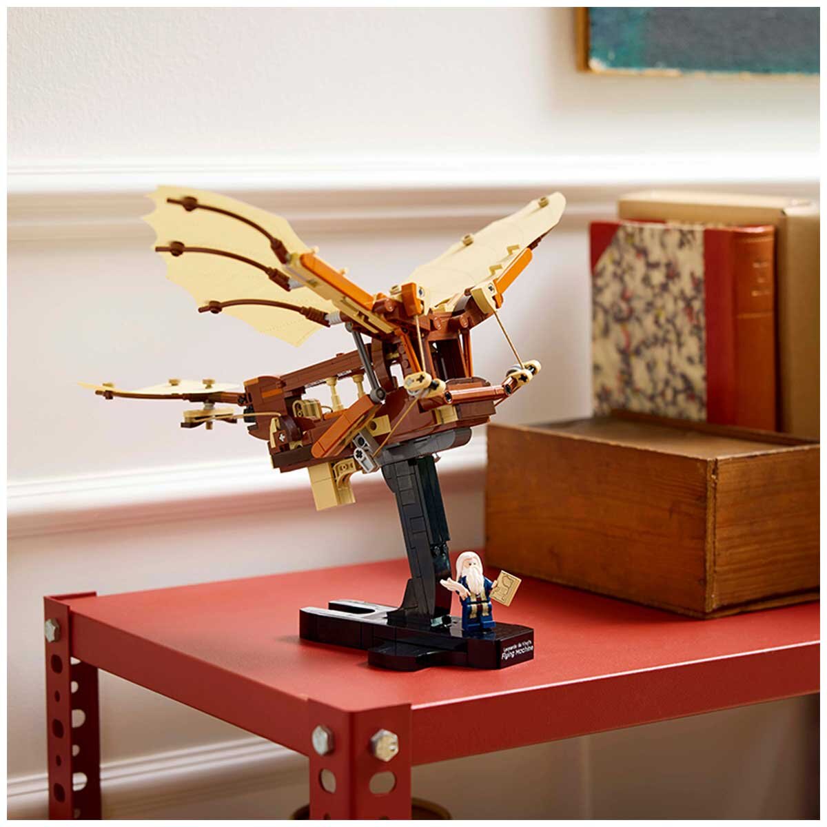 LEGO Icons Leonardo da Vinci’s Flying Machine Desk Decor Set for Adults 10363 - SuperSaverAU - view 5