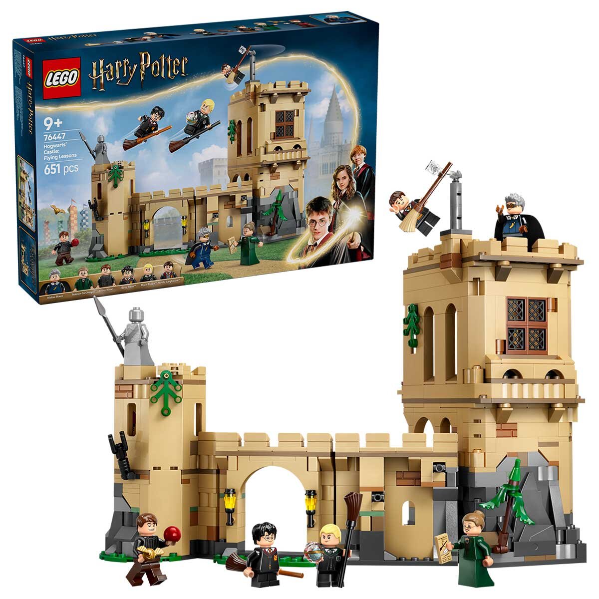 LEGO Harry Potter Hogwarts Castle Flying Lessons Adventure Set 76447 - SuperSaverAU - view 1