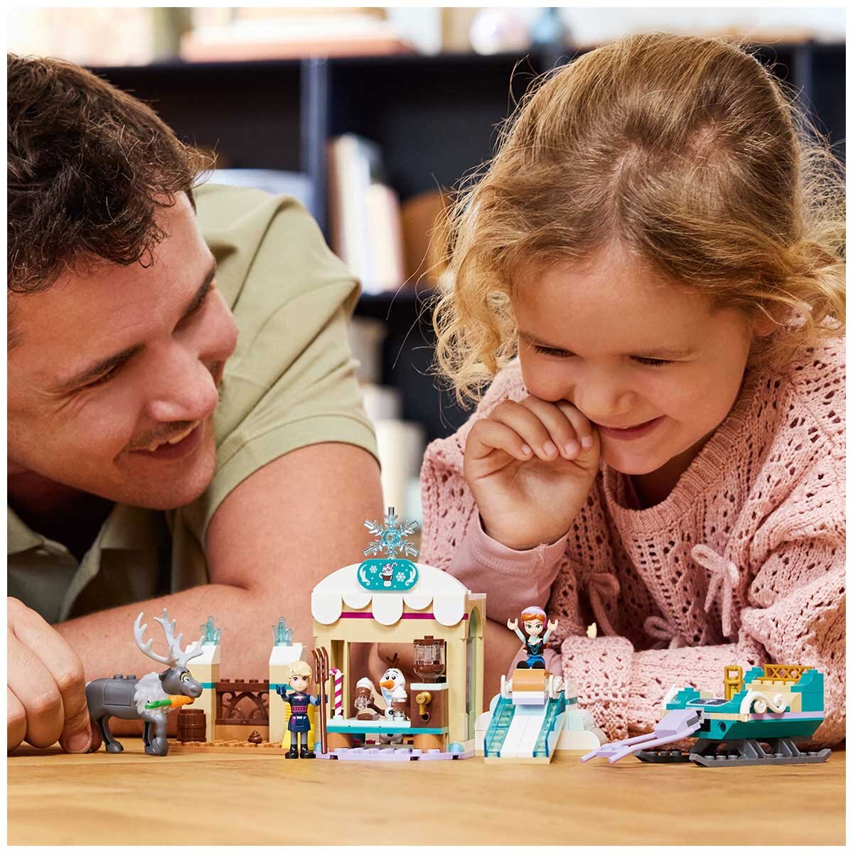 LEGO Disney Frozen Anna’s Sleigh Adventure Buildable Model Toy Kit 43256 - SuperSaverAU - view 4