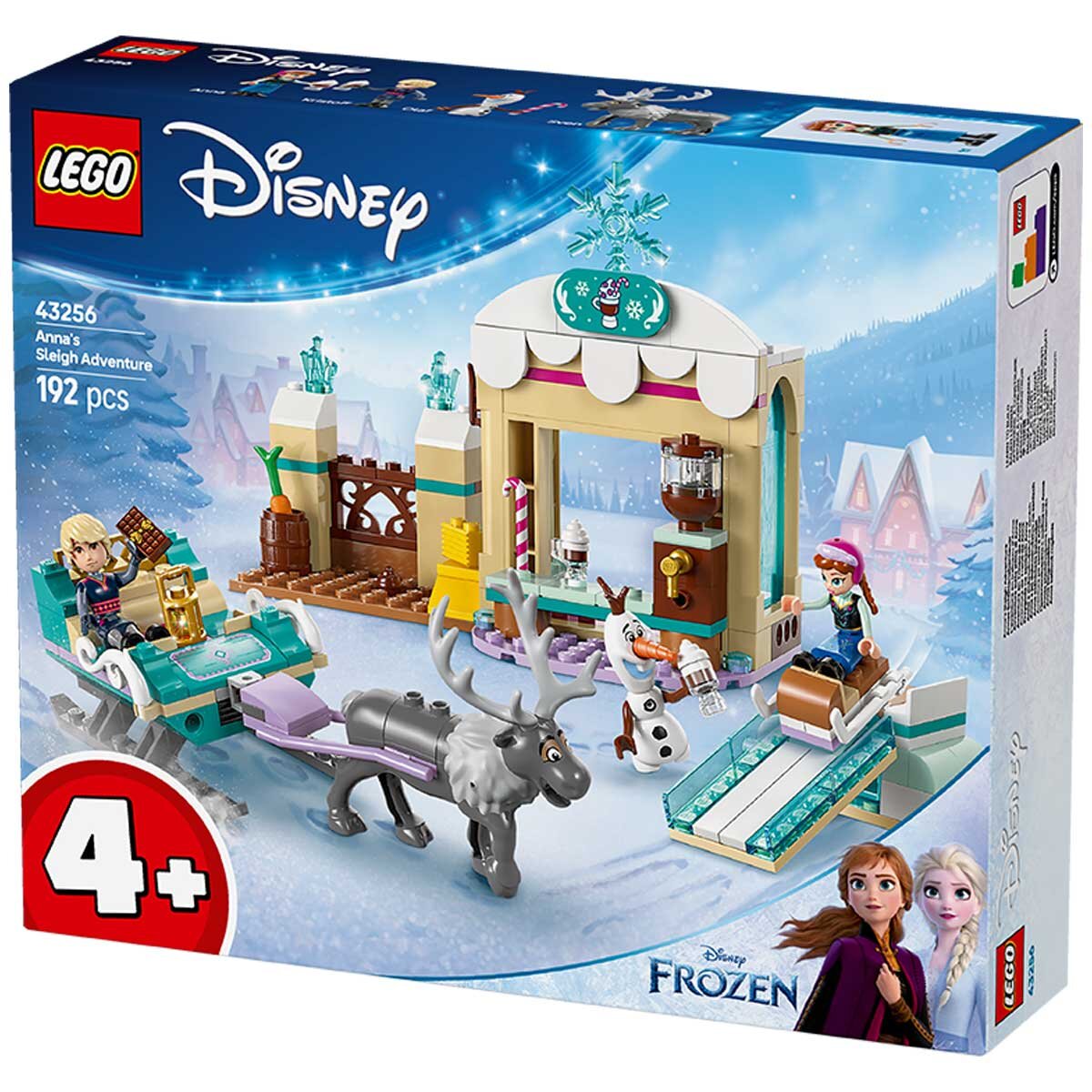 LEGO Disney Frozen Anna’s Sleigh Adventure Buildable Model Toy Kit 43256 - SuperSaverAU - view 7