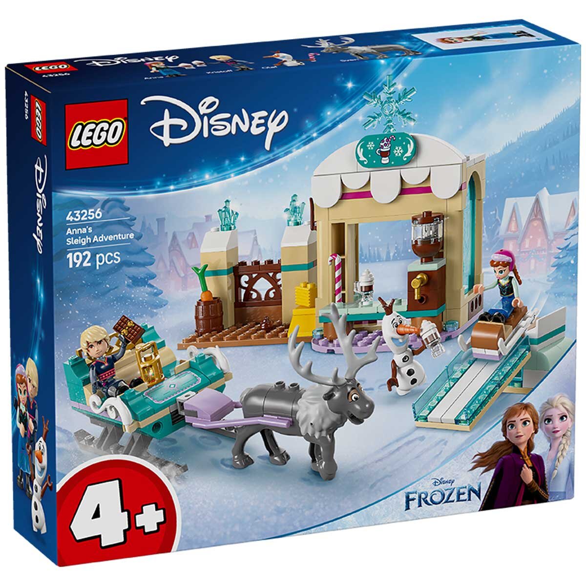 LEGO Disney Frozen Anna’s Sleigh Adventure Buildable Model Toy Kit 43256 - SuperSaverAU - view 9