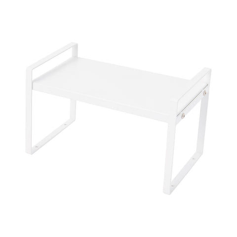 EzyStorage Small Expandable Pantry Shelf 27-46cm White