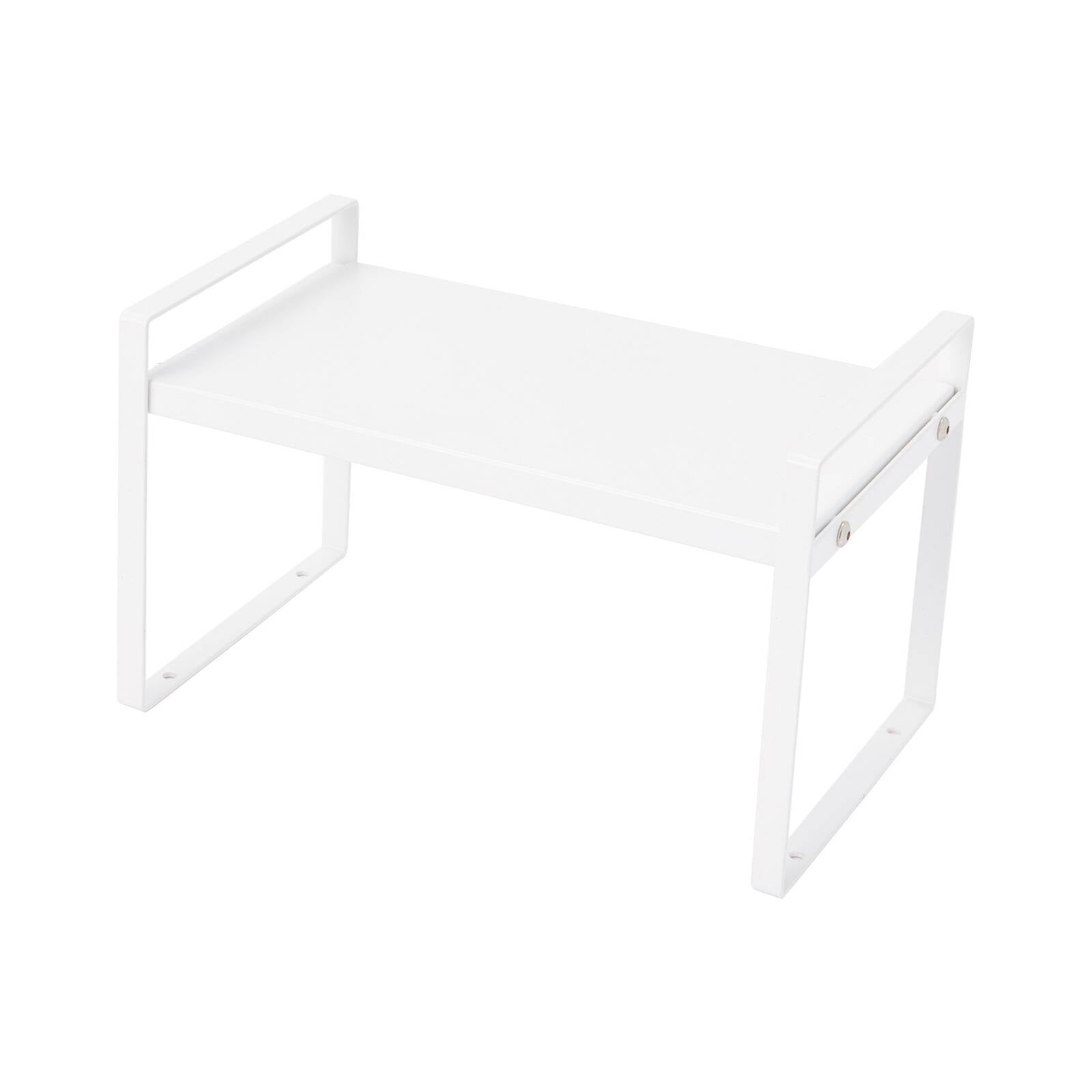 EzyStorage Small Expandable Pantry Shelf 27-46cm White