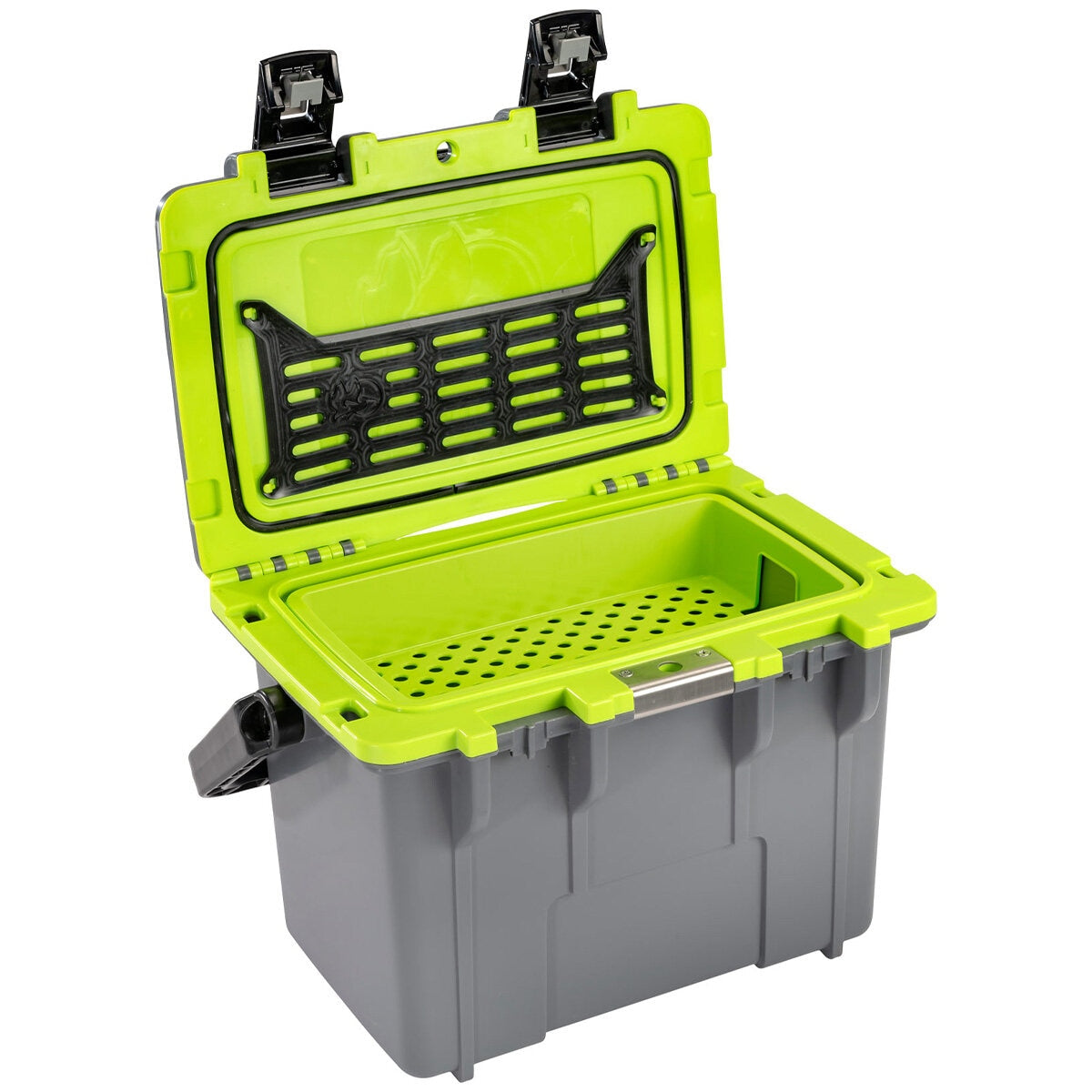 Pelican Personal Cooler 13.25L Grey Green - All Day Cold Retention, Dry Box, Inner Tray - SuperSaverAU - view 3