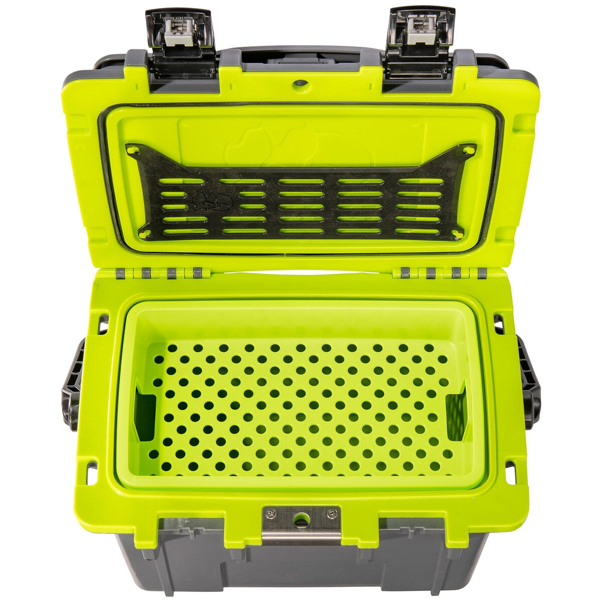 Pelican Personal Cooler 13.25L Grey Green - All Day Cold Retention, Dry Box, Inner Tray - SuperSaverAU - view 6