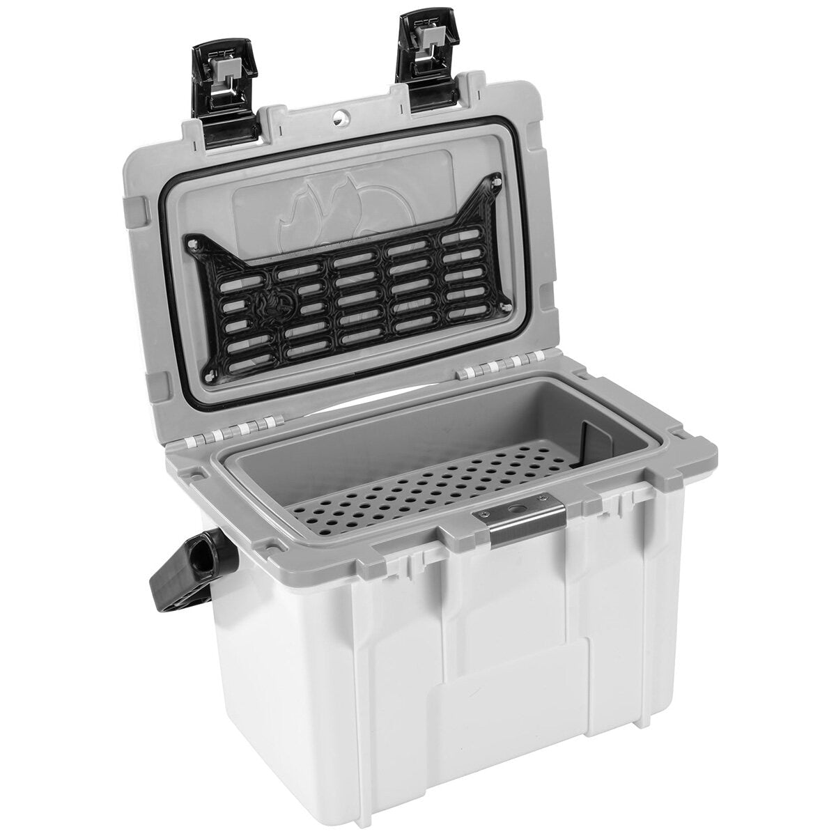 Pelican Personal Cooler 13.25L White Grey - All Day Cold Retention, Dry Box, Removable Tray - SuperSaverAU - view 3