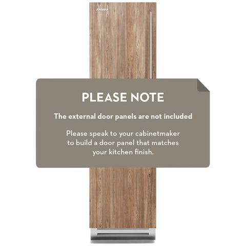 Fhiaba 342L Integrated Column Freezer with Ice Maker - Total No Frost, Soft-Close Doors - S5990FZ3IA