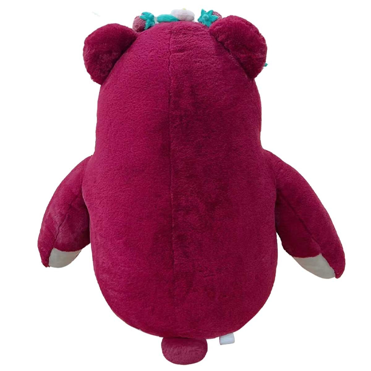 Disney Lotso 80cm Plush Toy with Detachable Strawberry-Scented Blanket - SuperSaverAU - view 4