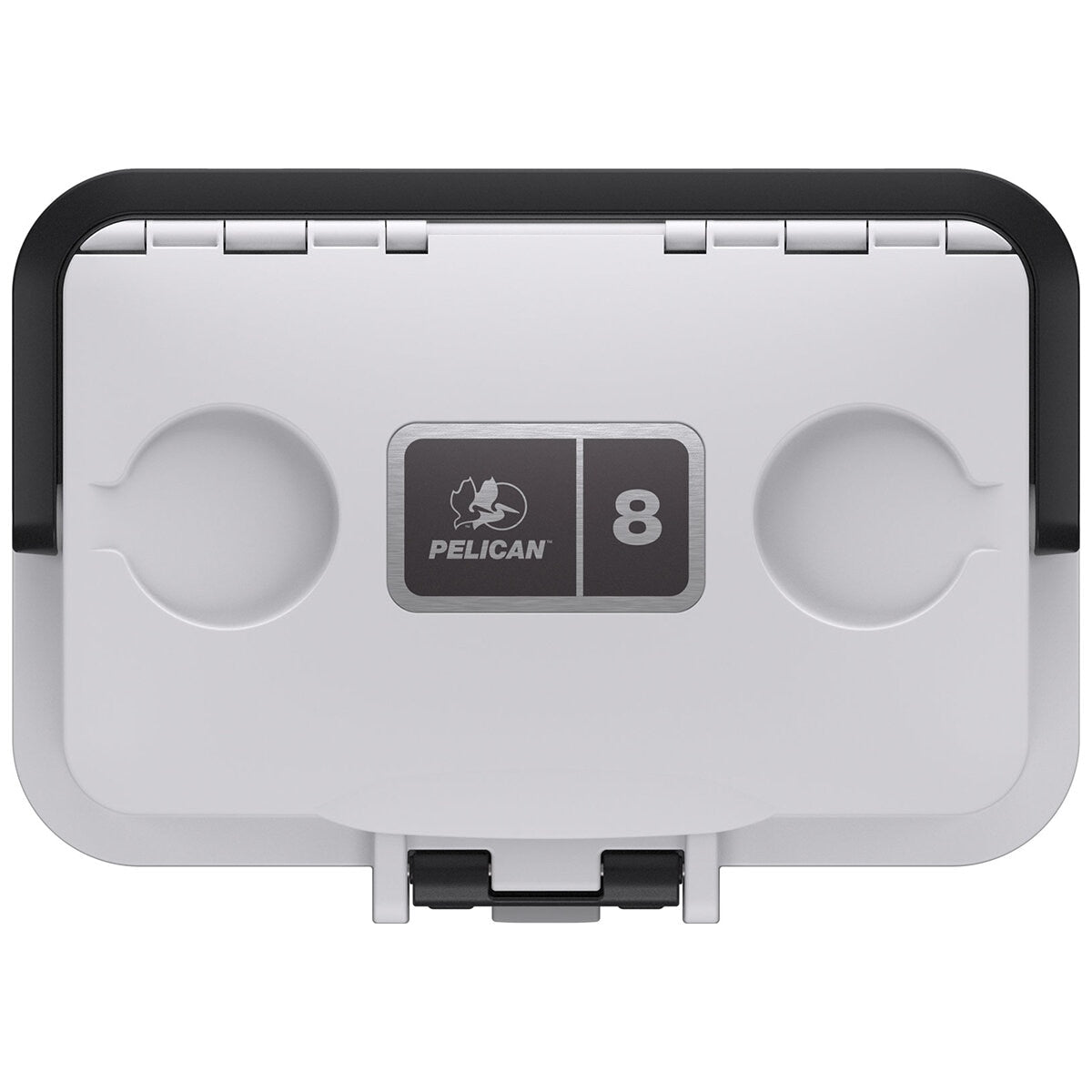Pelican 7.57L Personal Cooler White/Grey with Removable Ice Pack & Inner Tray - SuperSaverAU - view 5
