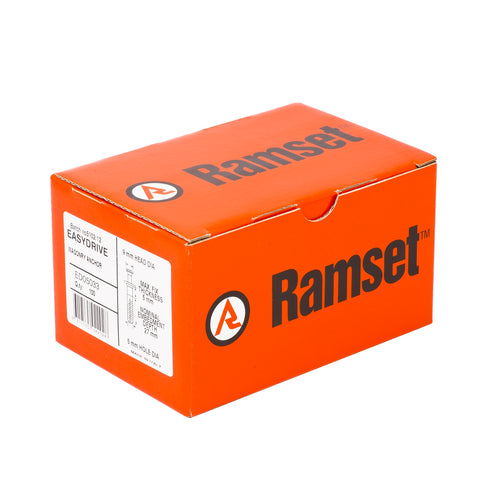 Ramset 5 x 33mm EasyDrive Masonry Anchor - 100 Pack