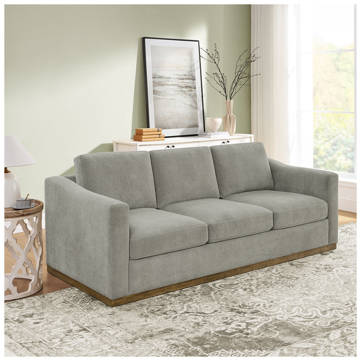 Thomasville Fabric Stationary Sofa - SuperSaverAU - view 3