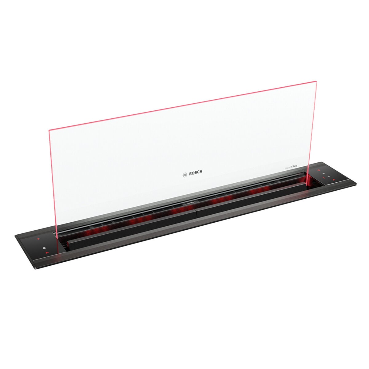Bosch Series 8 80cm Downdraft Rangehood - Black, 775m³/h, Cook2Hood Control - DDW88MM66