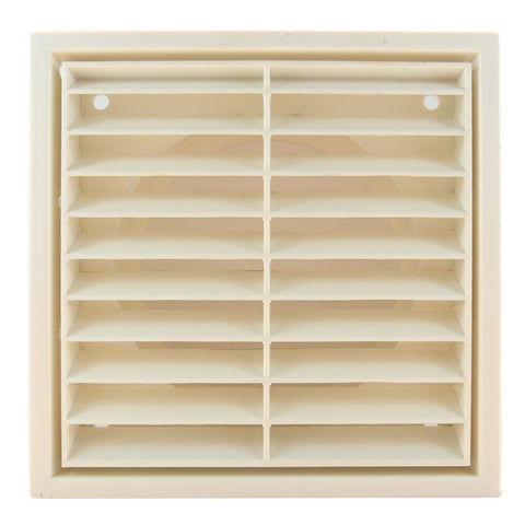 Haron International 140 x 140mm White Plastic Wall Vent